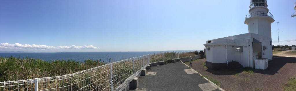 劔崎灯台パノラマ